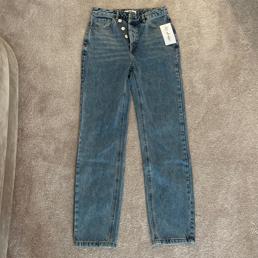 NWT Asymmetrical Jeans